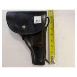 leather pistol holster