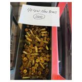 40 S&W new Brass; 1000 ct. w/metal ammo can