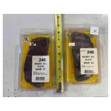 2-Triple K belt gun holster, Fits Ruger P93/94/95