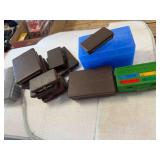 box of various bullet holders