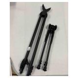 rifle bipod and shooting stick