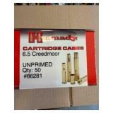 Hornady 6.5 Creedmoor brass -New- 50ct
