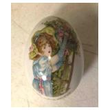 1976 Royal Bayreuth Porcelain Annual Easter Egg