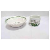 Set Of Portmeirion Botanic Garden Fine Earthenware