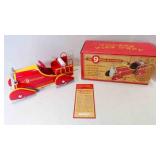 Vintage Xonex Die-Cast No. 9 Fire Truck Model Car