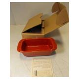 Longaberger Woven Traditions Small Tomato Red Loaf