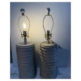 2 Brand new Lamps 28" T