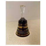 Vintage Bohemian Crystal Dinner Bell