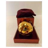 Wallace Annual Gold Plated Sleigh Bell Christmas