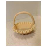 Vintage Fenton Art Glass Persian Medallion Handle