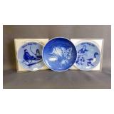 Vintage Scandinavian Commemorative Desert Plates