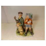 Lefton China Porcelain Figurine Titled Elderly