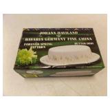 Johann Haviland Forever Spring Butter Dish - NEW