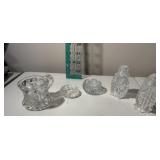 Clear glass items