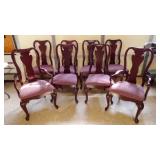 1994 Thomasville Queen Anne Style Dining Chairs