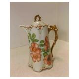 Antique Hand Painted Nippon Porcelain Hot