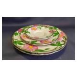 4 Vintage "Desert Rose" Pattern Kitchen Plates