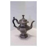 Antique American Pewter Teapot Reed & Barton