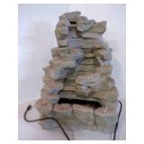 Tiered Faux Rock Water Fountain UNTESTED