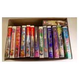 20 + Vintage Disney & A Western 12 Set VHS TAPES