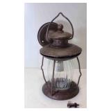 Antique Pewter Outdoor Wall Lantern