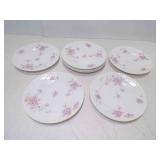 7 French Theodore Haviland Limoges 8" Plates