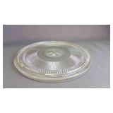 Vintage Jeannette Glass Anniversary Clear Pressed