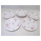 7 French Theodore Haviland Limoges 9" Plates