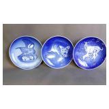 1970, 71 & 91 "Mors Dag" Porcelain Desert Plates