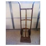 Vintage Heavy Duty Industrial Metal Hand Truck