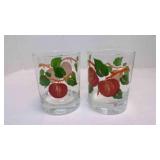 2 Vintage Franciscan Apple Pattern Double Old