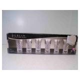 NEW Godinger Crystal Set of 6 Vodka Shooter Shot