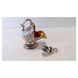 Vintage Victorian Style Burnished Copper Wash