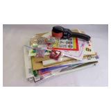 Lot of Mixed Crafting Stamp & Paper Supplies