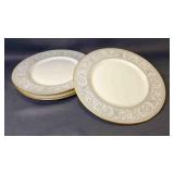 4 Vintage "Franciscan Masterpiece China" Plates