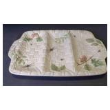 Vintage Pfaltzgraff Naturewood 3-Part Relish Tray