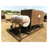 Skid, Lube 5 Compartment w/Consumable Box