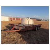 16' Trail Master Flatbed Trailer