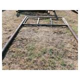 Steel Sign, 4'x8' w/12' 6'-' 4' Posts