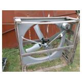 Exhaust Fan, 54' x 54' w/1hp motor
