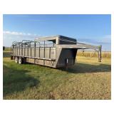 2024 Titan Gooseneck Livestock Trailer