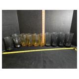 10 Glass Tumblers