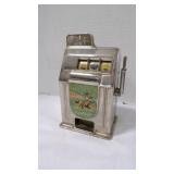 Vintage Las Vegas Cowboy Slot Machine Coin Bank