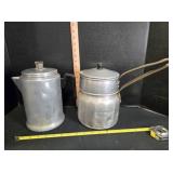 2 Vintage Aluminum Kitchenware