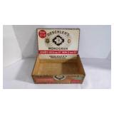 Vintage 'Monarchs' Monogram Cardboard Cigar Box