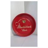 Vintage Muehlebach Beer Litho-Metal Serving Tray