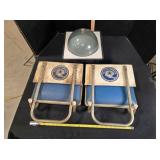 2 Dallas Cowboys bleacher seats & Ice Bucket