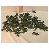 70 pieces military figurines, 2' tall