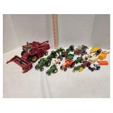 Farm implement models; 21 pieces