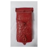 Beautiful Antique Standard No. 2 Cast Iron Mailbox